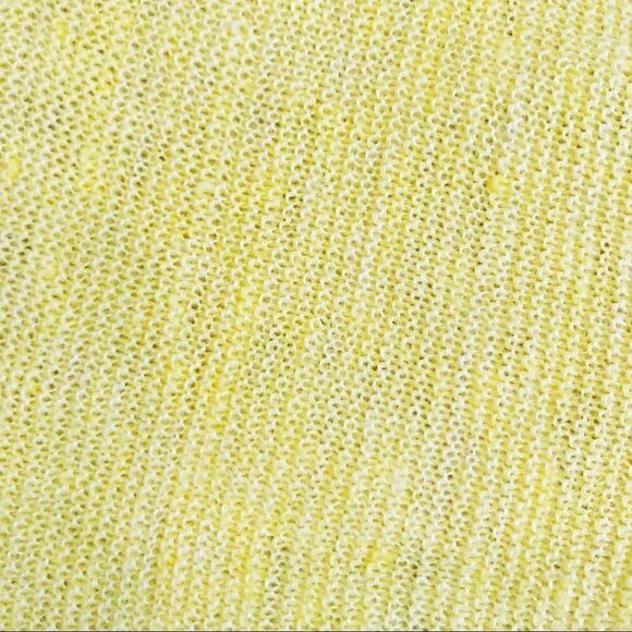 Eileen Fisher 100% Linen Sweater Melage Links V Neck Pullover asymmetrical - Picture 3 of 5